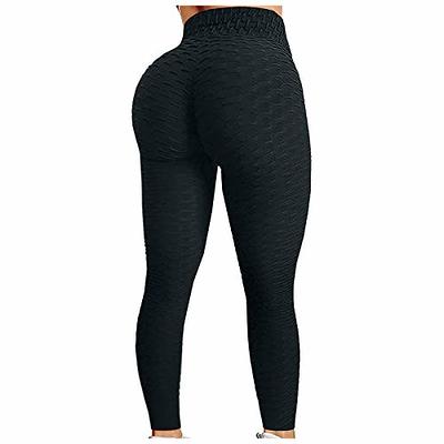 Women Tik Tok Leggings High Waist Tummy Control Butt Lifting Yoga Pants  Workout