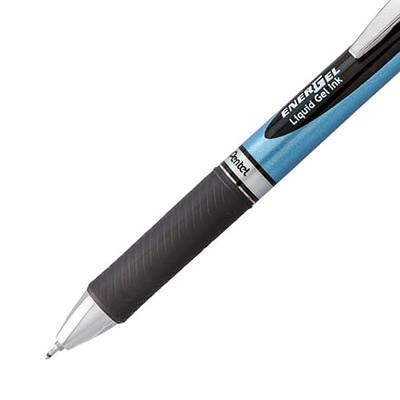 Pentel EnerGel RTX Retractable Premium Liquid Gel Pen, (0.7mm) Needle Tip,  Ultra Smooth, Medium Line, Black Ink 10 Pack - Yahoo Shopping