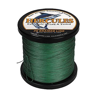 HERCULES Braided Fishing Line 12 Strands, 100-2000m 109-2196 Yards Braid  Fish Line, 10lbs-420lbs Test PE Lines for Saltwater Freshwater -  Multicolor, 10lbs, 100m - Yahoo Shopping