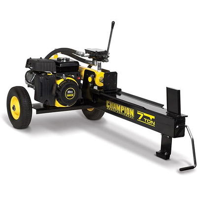 SuperHandy 20 Ton Gas Log Splitter 20-Ton 209-cc Horizontal Gas Log Splitter  with Alphaworks Engine in the Hydraulic Gas Log Splitters department at