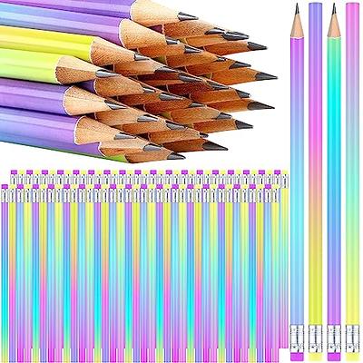 Crtiin 100 Pieces Half Pencils Baby Shower Pencils Sharpened Pencils with  Erasers Pencils for Baby Shower Games Woodcase Pencils Presharpened Pencils  for Office School Supplies (Blue) - Yahoo Shopping