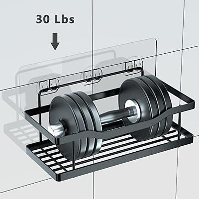 UZIMOO Shower Caddy - Bathroom Shower Organizer, Adhesive Bathroom Shelf  for Inside Shower, Rustproof Stainless Steel Shower Storage Shelves Rack  for Kitchen Bathroom, 3 Pack Black No Drilling - Yahoo Shopping