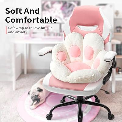 Office Chair Cushions Cute Paw Sitting Pillows Plush Sofa Cushion Indoor  Floor