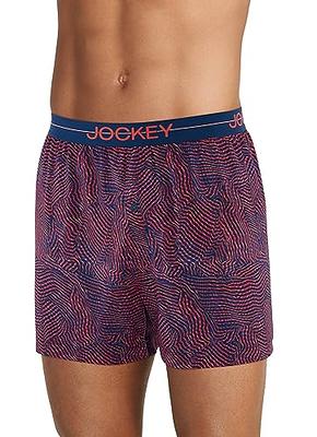 Jockey Men's Underwear Active Microfiber 4.5 Boxer, Wanderlust Bold, M -  Yahoo Shopping