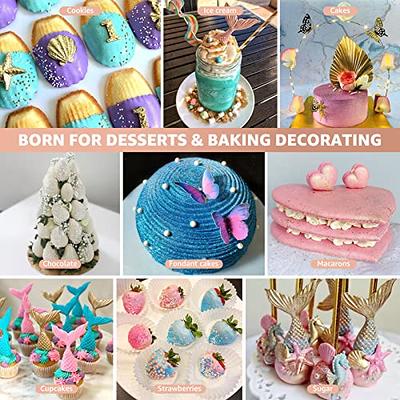 Edible Cake Decorating Powder Spray Bottle Baking Color Dust Fondant  Macaron Chocolate Glitter Powder Baking Cake Decorating