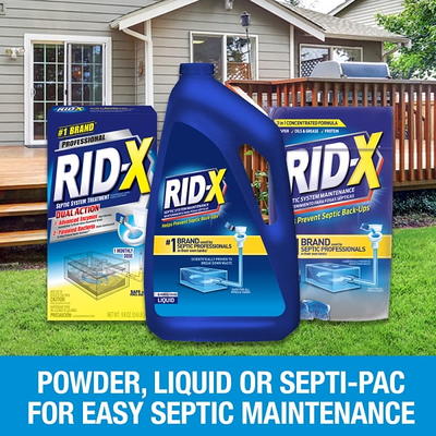 RID-X Professional Septic Treatment, 2 Month Supply of Powder, 19.6oz -  Yahoo Shopping