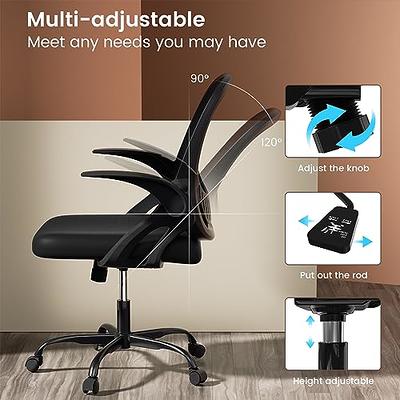 Home Office Chair Work Desk Chair Comfort Ergonomic Swivel Computer Chair,  Breathable Mesh Desk Chair, Lumbar Support Task Chair,Adjustable