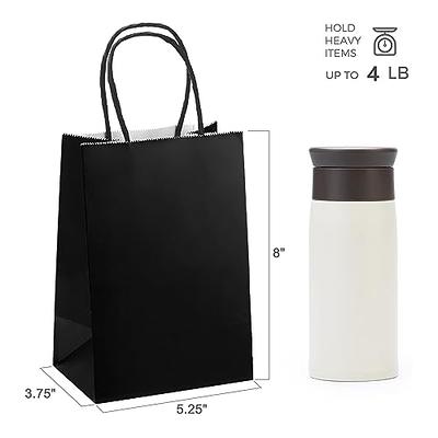 Small Wholesale Black Paper Shopping Bags