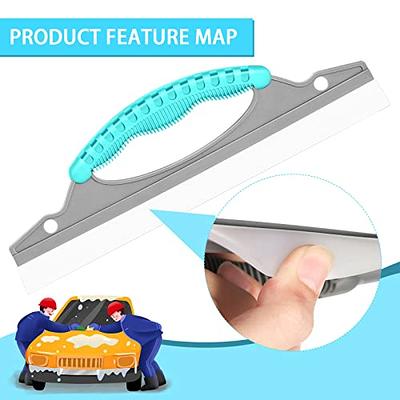  XINDELL Windshield Cleaning Tool - Microfiber Cloth Car Window  Cleanser Brush - Detachable Handle, Auto Glass Wiper, Interior Accessories, Car  Cleaning Kit : Automotive
