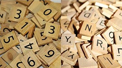 Magicfly 1000 Pcs Scrabble Tiles, Wooden Letter Tiles, A-Z Capital Letters  for Crafts, Spelling,Scrabble Crossword Game - Yahoo Shopping