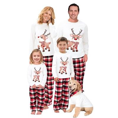 YanHoo Family Pajamas Matching Sets 2023 Fall Christmas Pajamas for Family,  Xmas Pajamas Family Christmas Pjs Matching Sets Holiday Nightwear Jammies