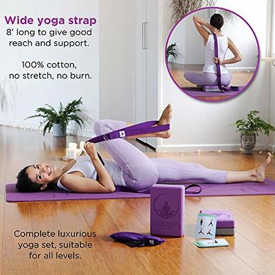 NOLAVA 7 Piece Yoga Mat Set, Yoga starter kit