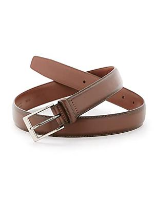 Perry Ellis Portfolio Men's Amigo Dress Belt, Brown, 34 - Yahoo Shopping