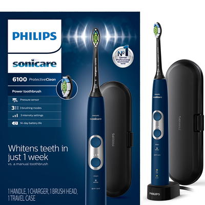  Philips Sonicare HX5611/01 Essence Rechargeable Electric  Toothbrush, Mid-Blue : Health & Household