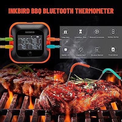 INKBIRD Wireless Wi-Fi & Bluetooth Grill Meat Thermometer IBBQ-4BW