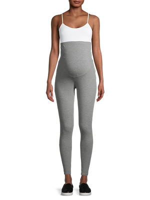Time and Tru Maternity Leggings with Full Panel, 2-Pack - Yahoo