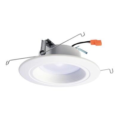 Maximus White 5-in or 6-in 650-Lumen Soft White Round Dimmable LED