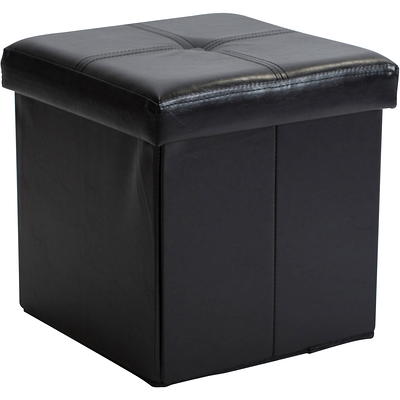 Simplify Collapsible Storage Cube in Faux Jute - Walmart.com