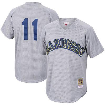 Men's Mitchell & Ness Edgar Martinez Charcoal Seattle Mariners