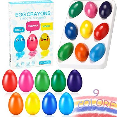 YPLUS Peanut Crayons for Kids, 24 Colors Washable Toddler Crayons,  Non-Toxic Baby Crayons for ages 2-4, 1-3, 4-8, Coloring Art Supplies