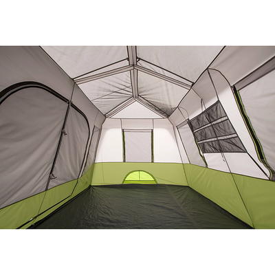 Ozark Trail 14' x 13.5' 9 Person 2 Room Instant Cabin Tent with