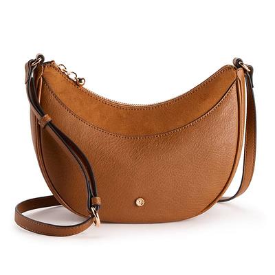 LC Lauren Conrad Tulip Mini Crossbody Bag, Natural - Yahoo Shopping