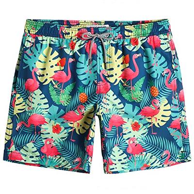 maamgic Mens Slim Fit Swim Shorts Swim Trunks 7 inch Quick Dry Mens Bathing  Suits with Mesh Lining Rainforest Green Medium - Yahoo Shopping