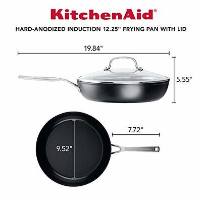 Vinchef Nonstick Skillet with Lid 13 Inch Stainless Steel Pan