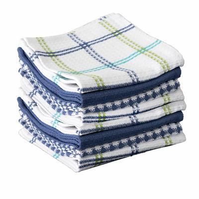 T-fal Cool Coordinating Flat Waffle Weave Cotton Dish Cloth Set of 8 -  Yahoo Shopping