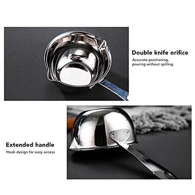 Stainless Steel Milk Pan, Mini Butter Warmer, Small Saucepan Pan