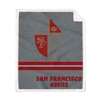 NFL San Francisco 49ers Half Tone Drip Flannel Fleece Blanket