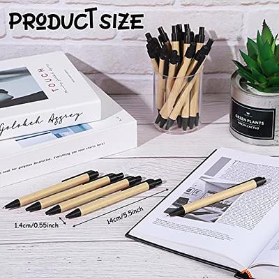 Premium Black Gel Pens, [0.5mm] Extra Fine Point Pens Smooth