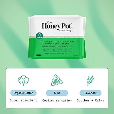 The Honey Pot - Heavy Flow Bundle - Organic Pads for Women