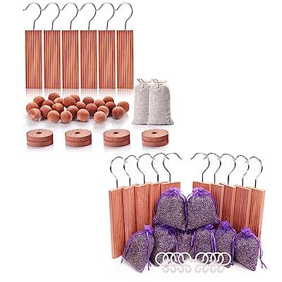 Homode Cedar Blocks for Clothes Storage, Cedar Wood Chips and Balls for  Closets and Drawers, Fresh Scented Sachets, 40 Pack