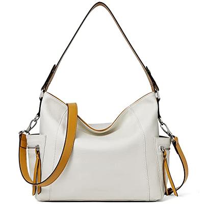 Women's Beige Luxury Leather Crossbody Bag