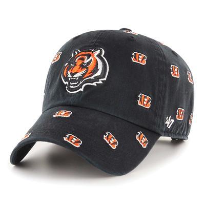 47 Youth Cincinnati Bengals Adore Clean Up Black Adjustable Hat