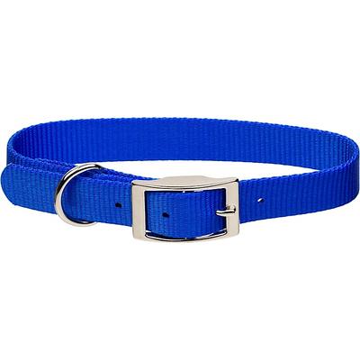 Harry Barker Blue Gingham Dog Collar, Small