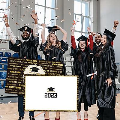 Graduation Guest Book - Class Of 2023: Graduation Party Autograph Book With  Added Space For Heartfelt Messages - Black And Gold Streamers Theme - Yahoo  Shopping