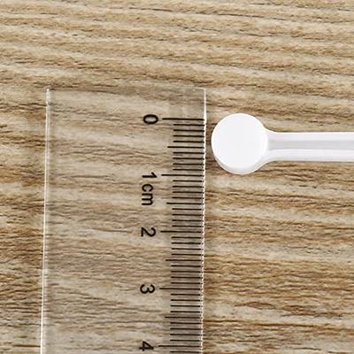 GSHLLO 100 Pcs 0.25ml Plastic Mini Measuring Spoons Micro Teaspoon