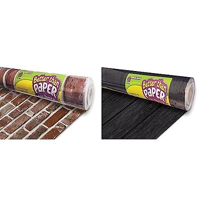 Better Than Paper Bulletin Board Roll Black Wood - 1 roll