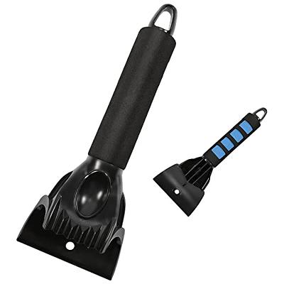 EcoNour 27-inch Aluminum Body Snow Brush with Scraper for Car Windshield 