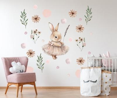  BCLOSE Coquette Decor, 88 Pink Flower Wall Decals Peel and  Stick, Coquette Stickers for Wall Decor : Tools & Home Improvement