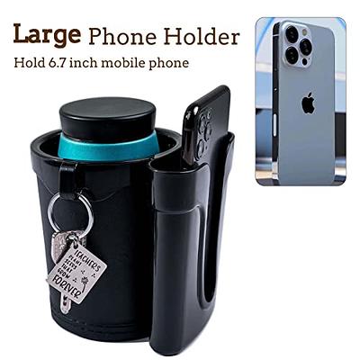 Accmor 3-in-1 Bike Cup Holder with Cell Phone Keys Holder, Bike Water  Bottle Holders,Universal Bar Drink Cup Can Holder for Bicycles,  Motorcycles