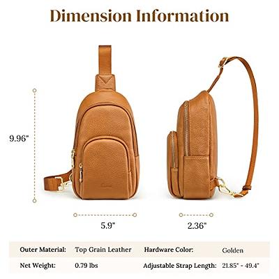  S-ZONE Leather Backpack Purses for Women Antitheft