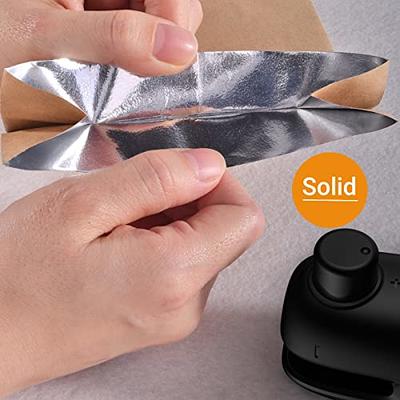 2PACK Mini Bag Sealer, Portable Heat Vacuum Sealers Plastic Sealer, 2 in 1  Heat Seal and Cutter Mini Food Sealer For Plastic Bags Food Storag