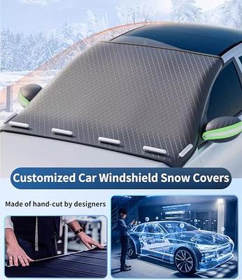 Custom fit for Toy-OTA Windshield Snow Covers, 8 Layers WAaterproof  Windproof Protection, Frost Defense, Ice, Sun, Snow, UV, Designed for  Toy-OTA Accessories. (for Toyota Camry) - Yahoo Shopping