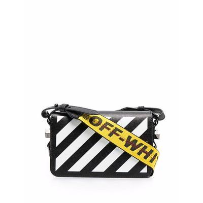 Off-White c/o Virgil Abloh Binder Leather Backpack in Black for