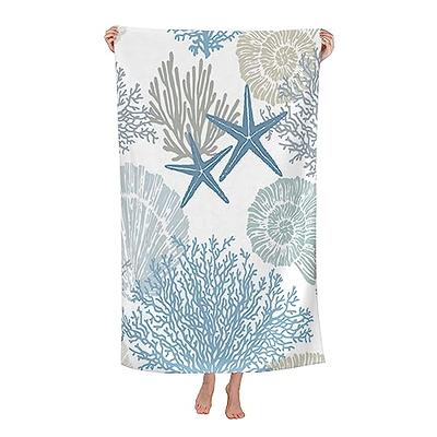 Plush Coastal Blue Towel Resort Bundle (4 Wash + 4 Hand + 4 Bath Towels + 2  Bath Sheets)-N/A