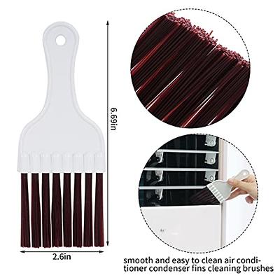 5pcs Refrigerator Coil Cleaning Brush Air Conditioner Condenser