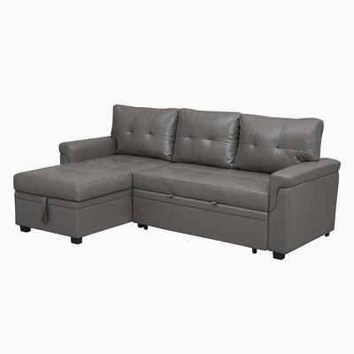 Convertible Sofa Bed Gray - Room Essentials™ : Target